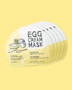 Egg Cream Mask Hydration Set (5 Pack)