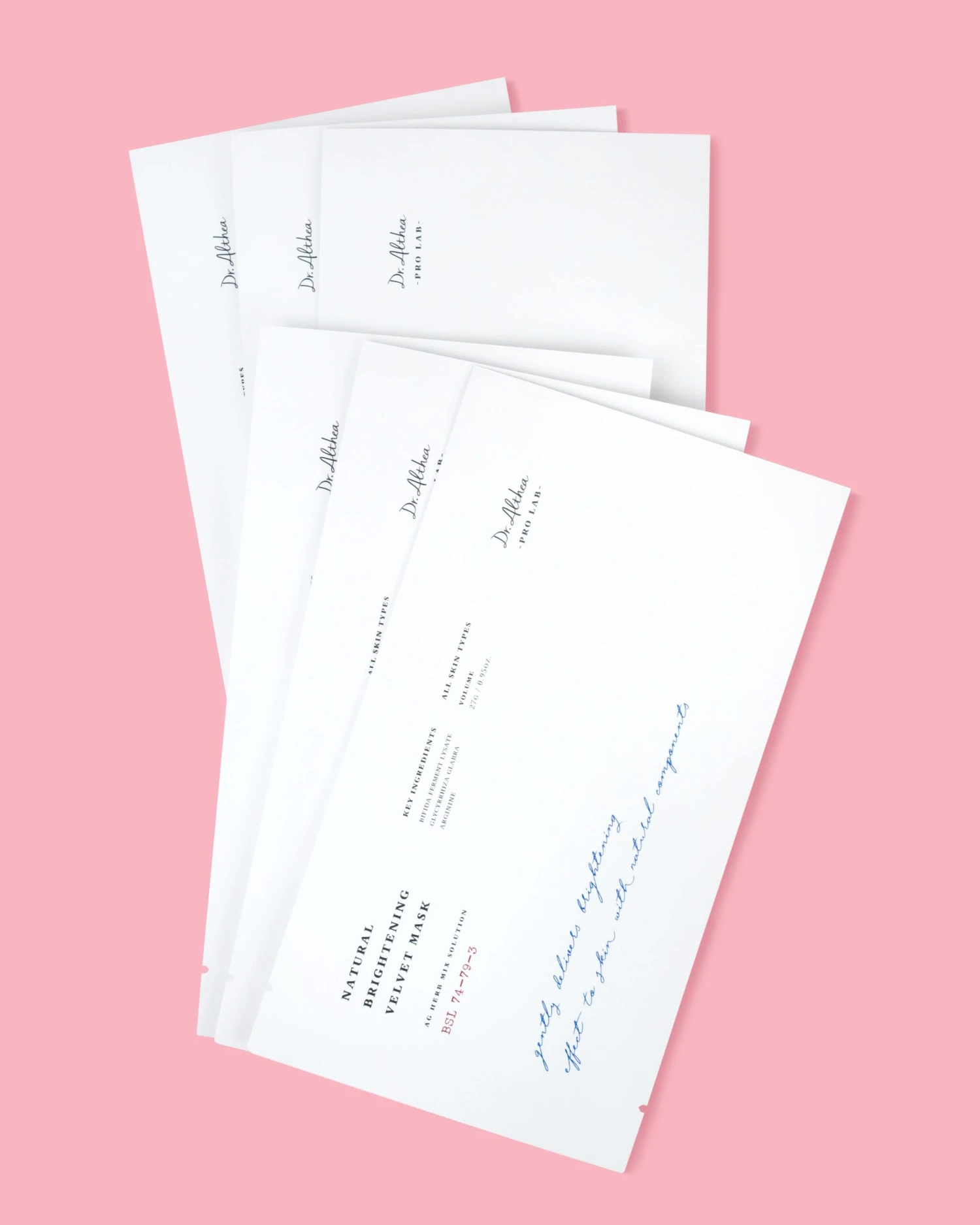 Natural Brightening Velvet Mask (6 Pack) - Image 2