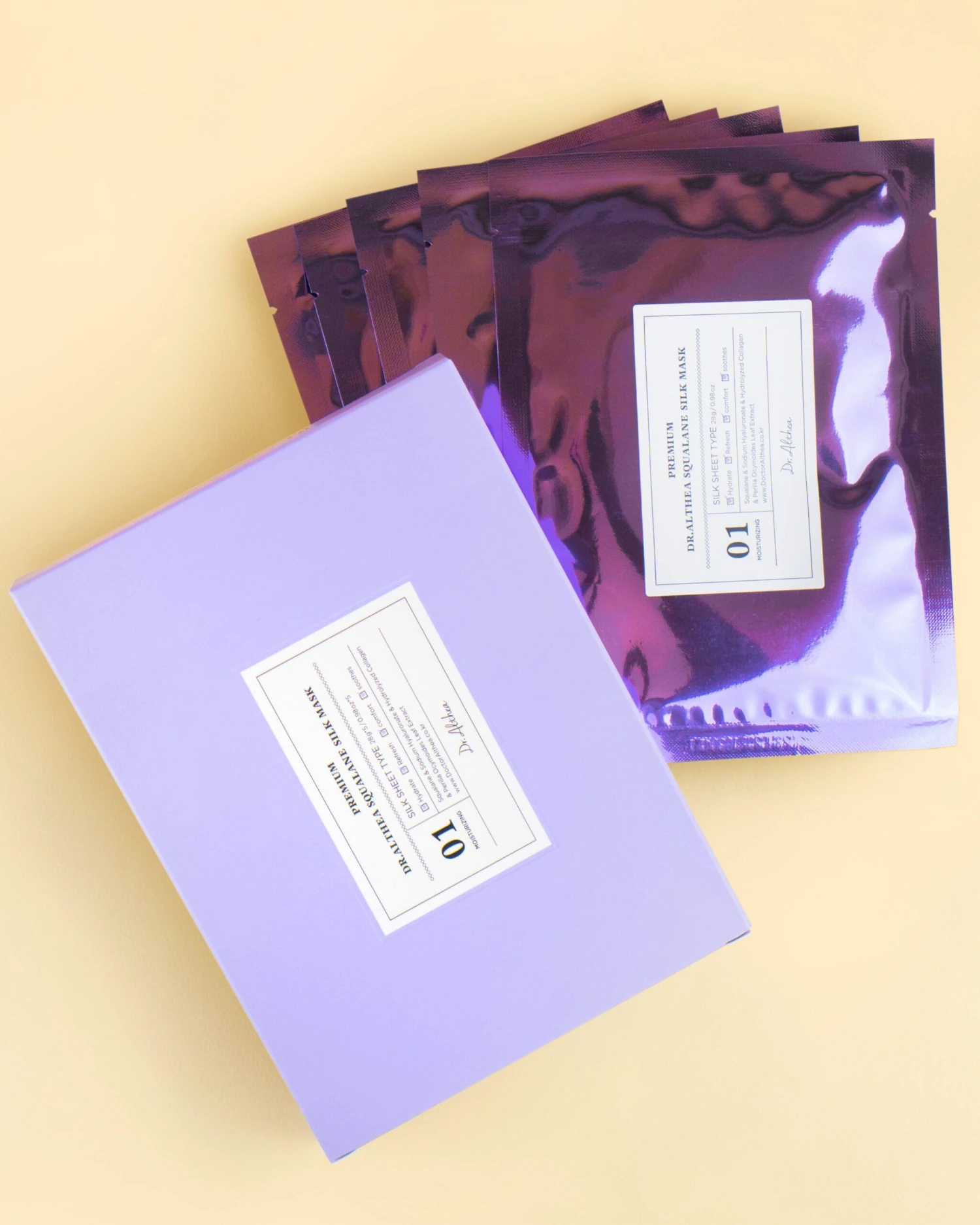 Squalane Silk Mask (5 Pack)