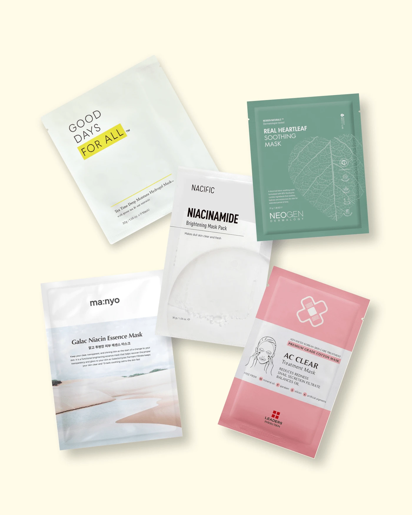 Acne + Sebum Controlling Sheet Mask Set